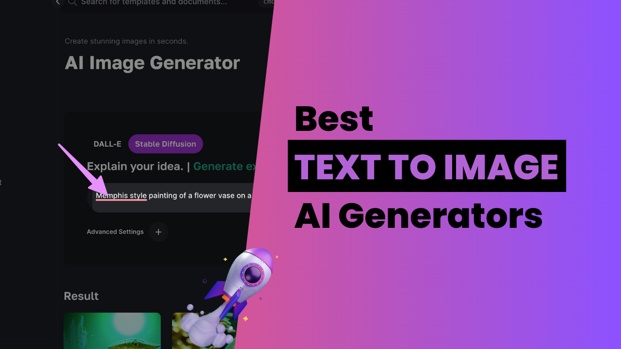 Best TEXT TO IMAGE AI Generators (1)