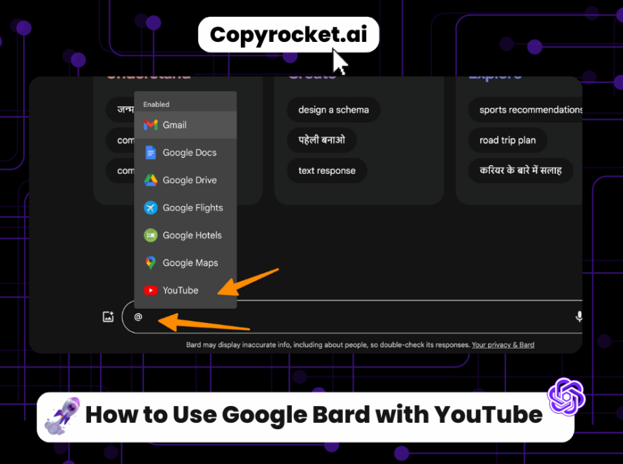 How to Use Google Bard with YouTube Video