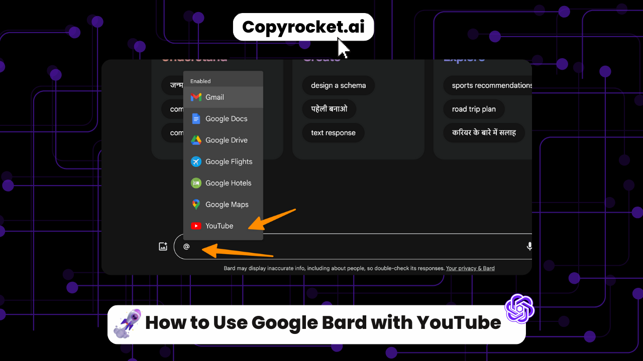 How to Use Google Bard with YouTube Video