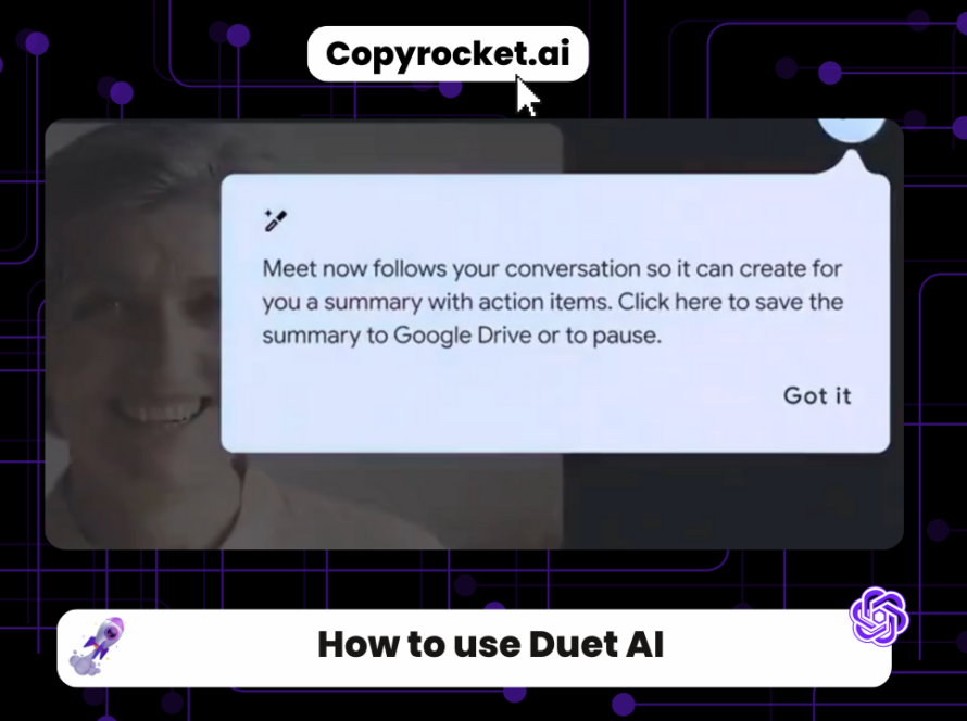 How to use Duet AI