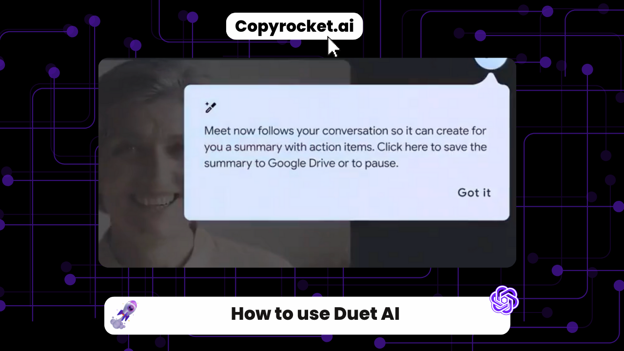 How to use Duet AI