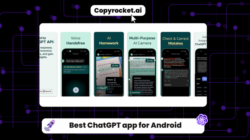 Best ChatGPT app for Android