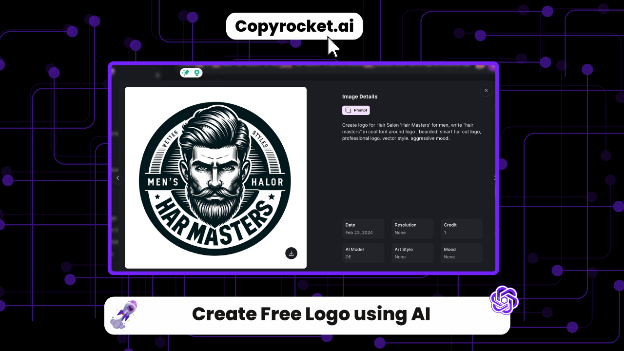 Create Free Logo using AI