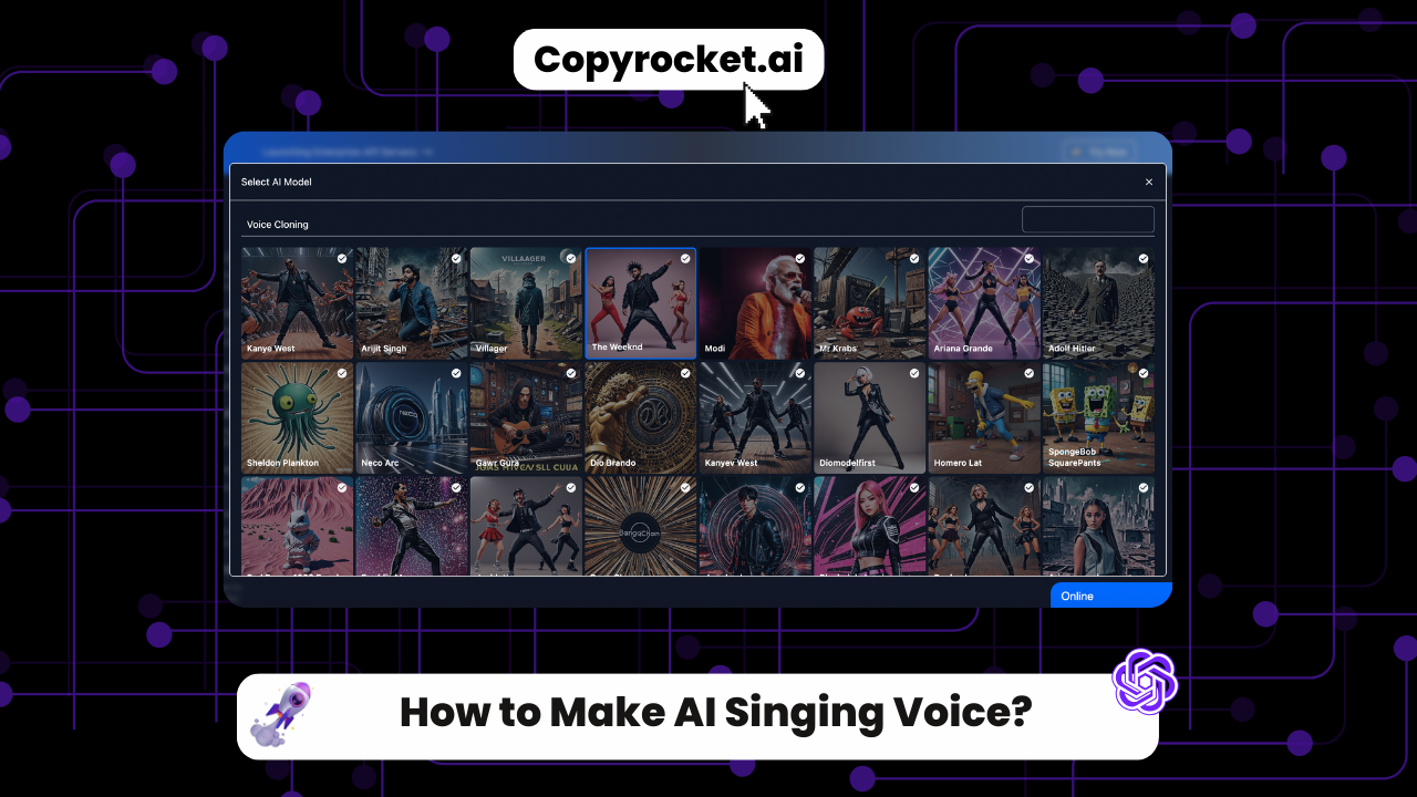 How to Make AI Singing Voice?
