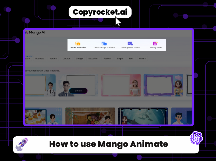 How to use Mango Animate