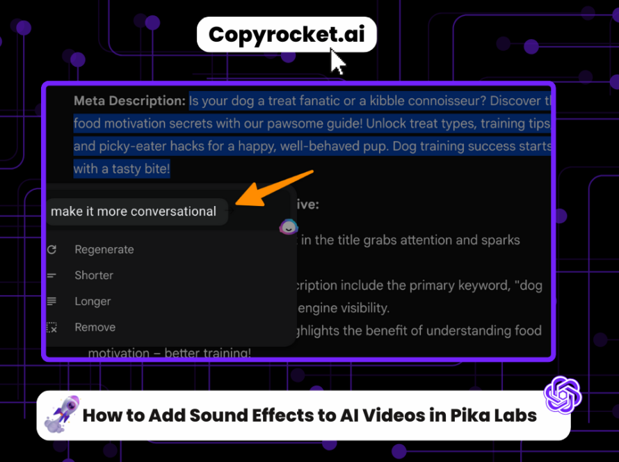 How to Add Sound Effects to AI Videos in Pika Labs