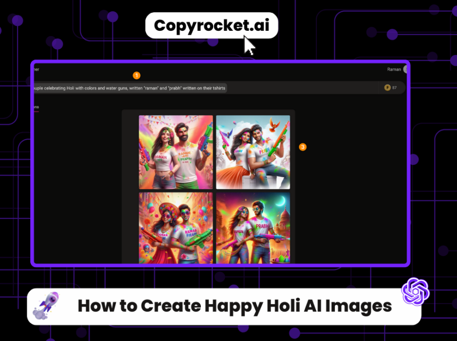 How to Create Happy Holi AI Images