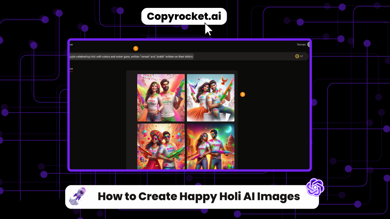 How to Create Happy Holi AI Images