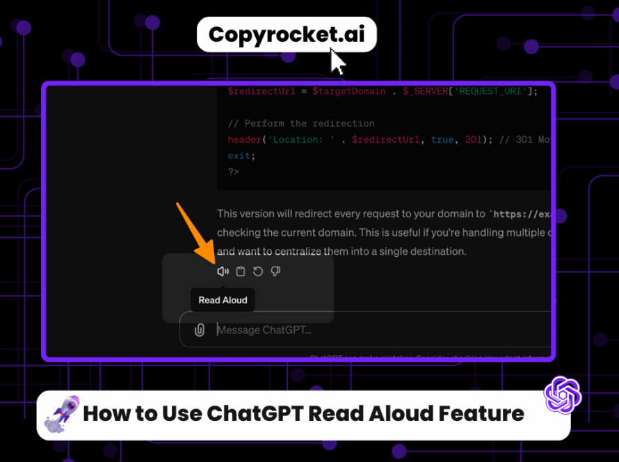 How to Use ChatGPT Read Aloud Feature