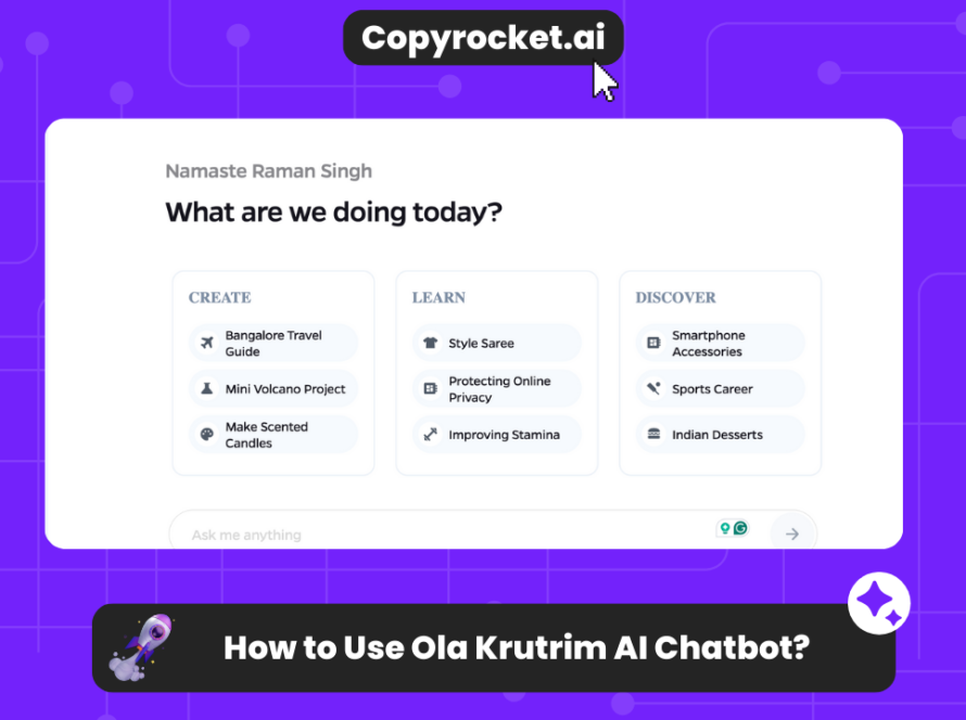 How to Use Ola Krutrim AI Chatbot?