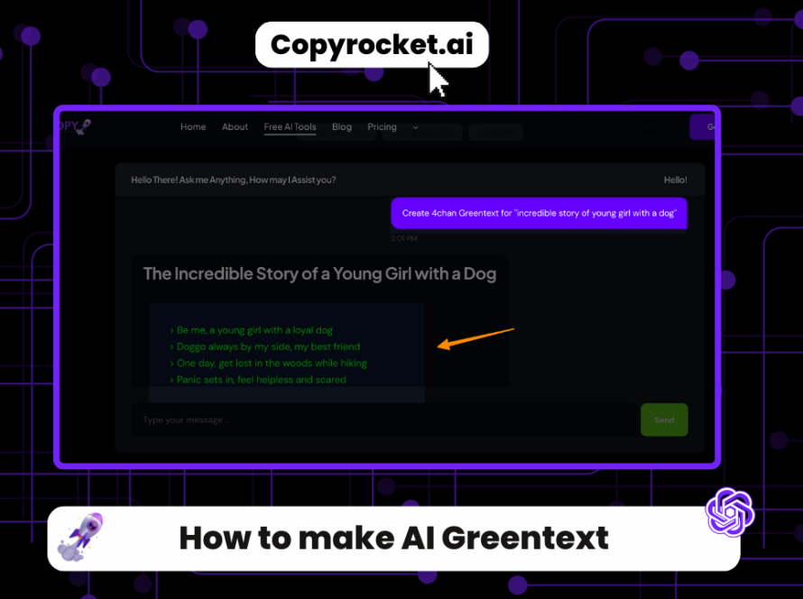 How to make AI Greentext