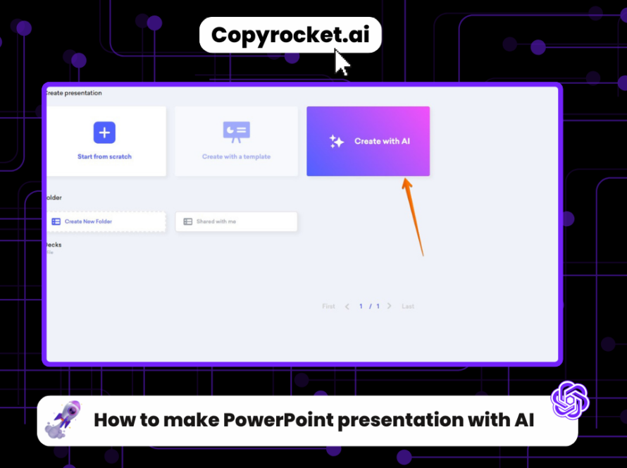 How to make PowerPoint presentation with AI