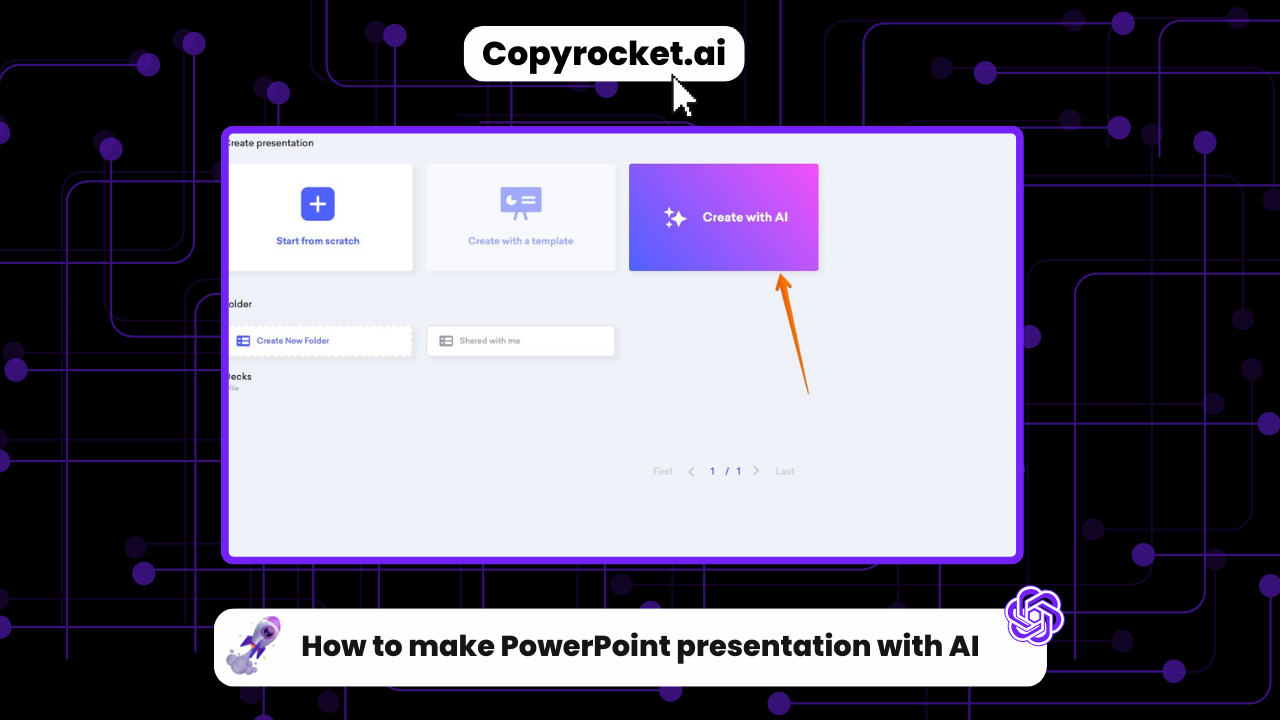 How to make PowerPoint presentation with AI