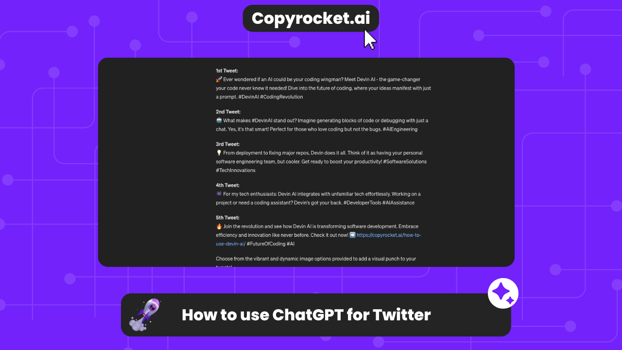How to use ChatGPT for Twitter