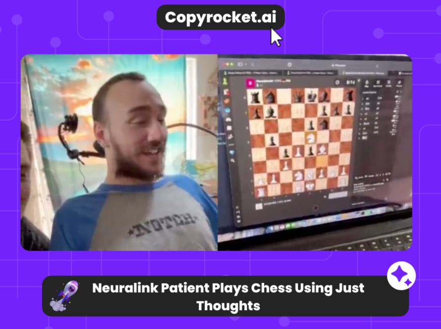 Neuralink Patient Plays Chess Using Just Thoughts