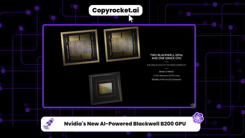 Nvidia's New AI-Powered Blackwell B200 GPU - World's Most Powerful Chip ...