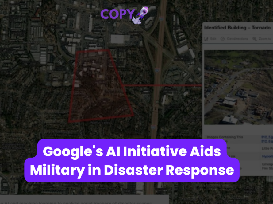Google's AI Initiative Aids Military in Disaster Response