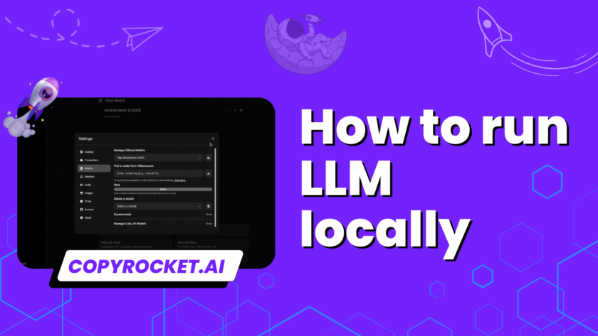 How to run LLM locally (100% Working)
