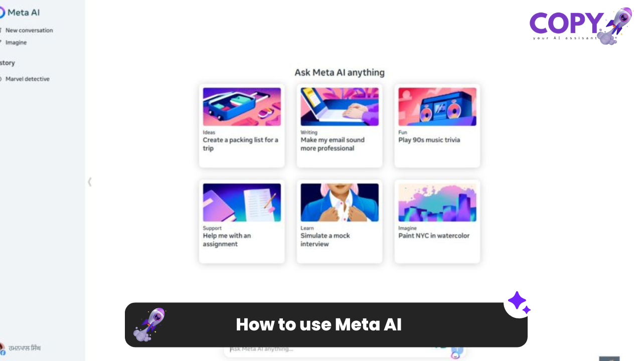 How to use Meta AI