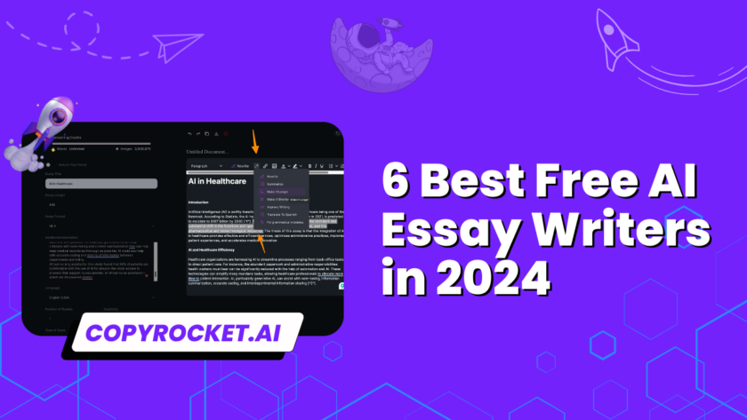 6 Best Free AI Essay Writers in 2024