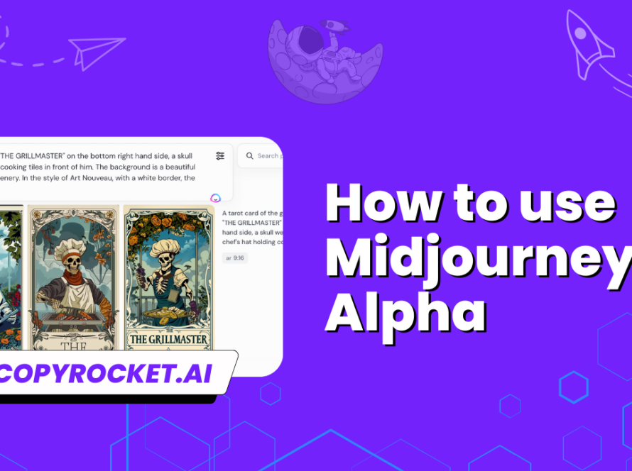 How to use Midjourney Alpha