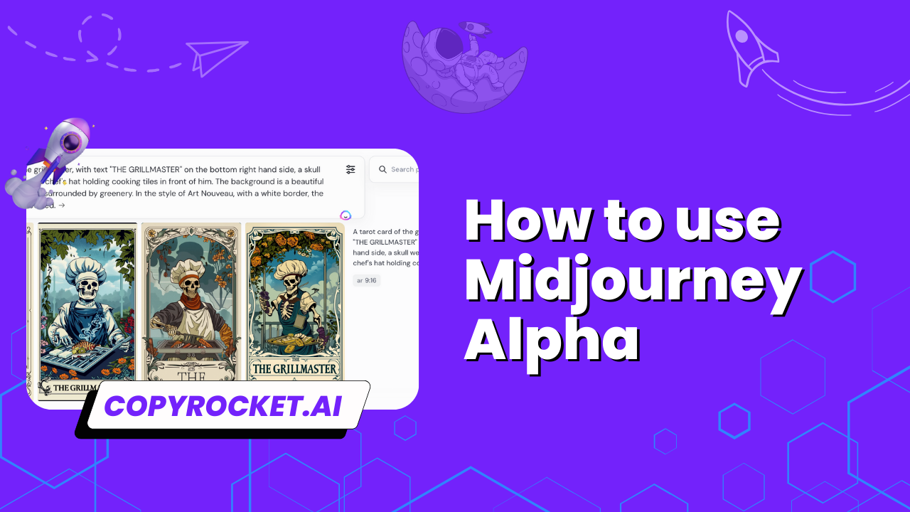 How to use Midjourney Alpha