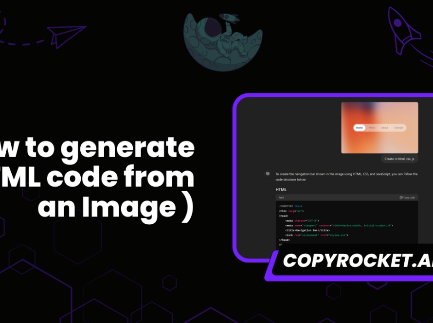 How to generate HTML code from an Image (3 Free Methods)