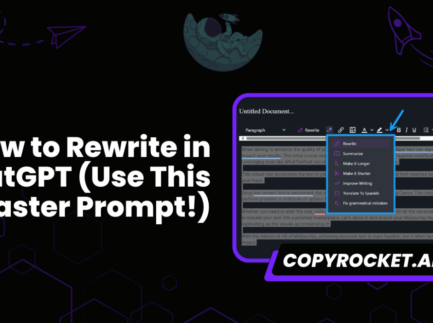 How to Rewrite in ChatGPT (Use This Master Prompt!)