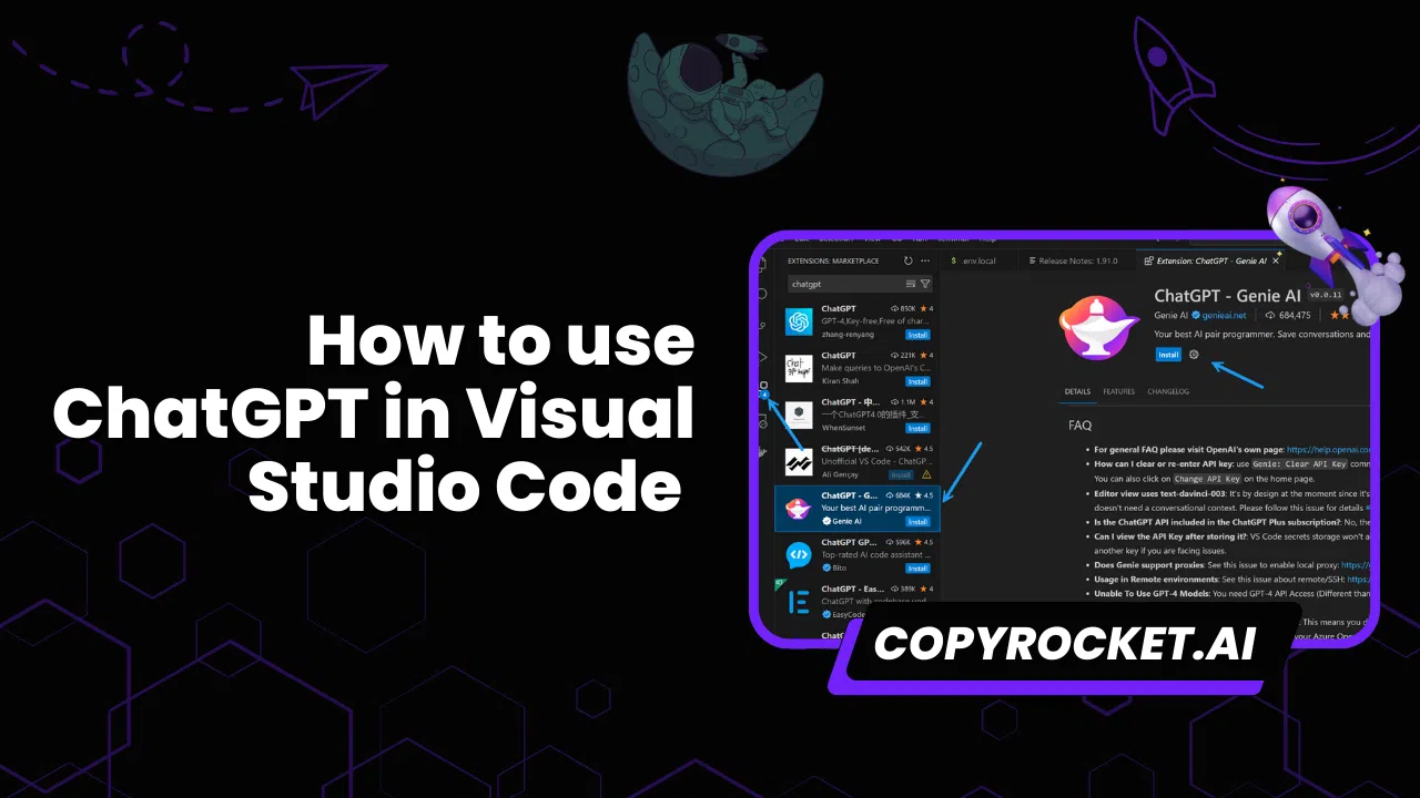 How to use ChatGPT in Visual Studio Code (2 Methods)