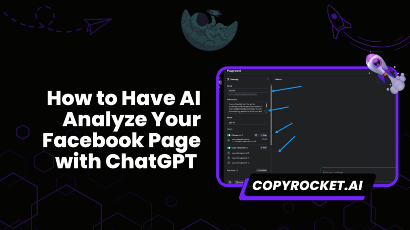 How to Have AI Analyze Your Facebook Page with ChatGPT (2 Ways)