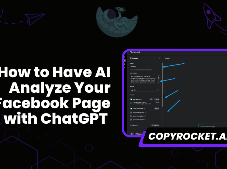 How to Have AI Analyze Your Facebook Page with ChatGPT (2 Ways)