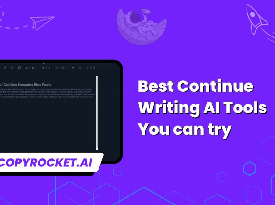 Best Continue Writing AI Tools You can try