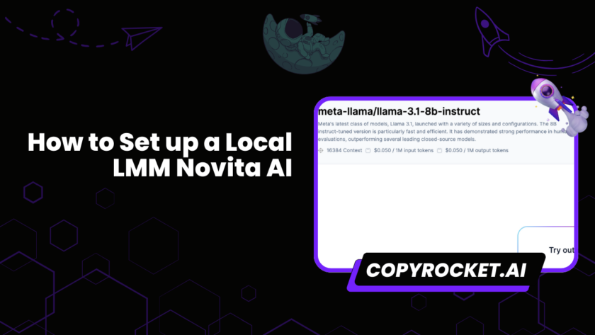 How to Set up a Local LMM Novita AI