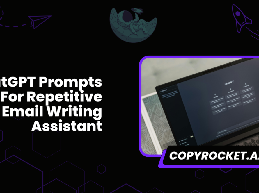ChatGPT Prompts For Repetitive Email Writing Assistant